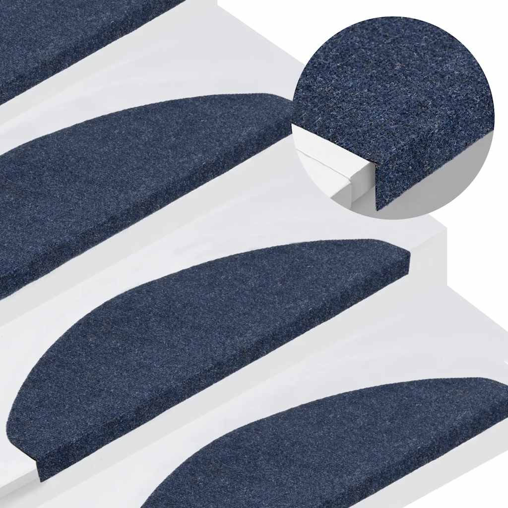 JUNG Vida Stufenmatten Selbstklebend 15 Stk. 65x22,5x3,5 cm Blau