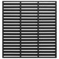 JUNG Vida Zaunelement WPC 180x180 cm Schwarz