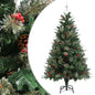 JUNG Vida Weihnachtsbaum mit Zapfen Grün 150 cm PVC & PE