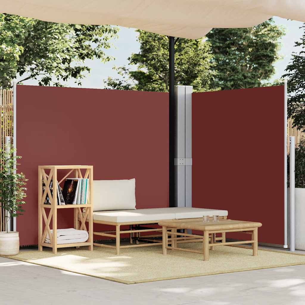 JUNG Vida Seitenmarkise Ausziehbar Braun 180x600 cm