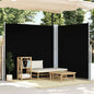 JUNG Vida Seitenmarkise Ausziehbar Schwarz 200x600 cm