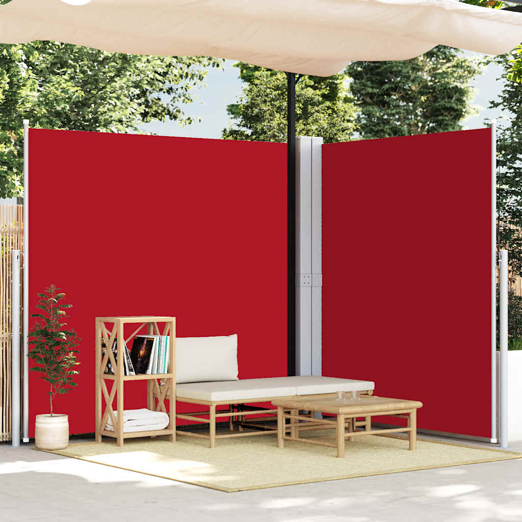 JUNG Vida Seitenmarkise Ausziehbar Rot 200x600 cm