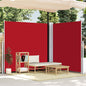 JUNG Vida Seitenmarkise Ausziehbar Rot 200x600 cm