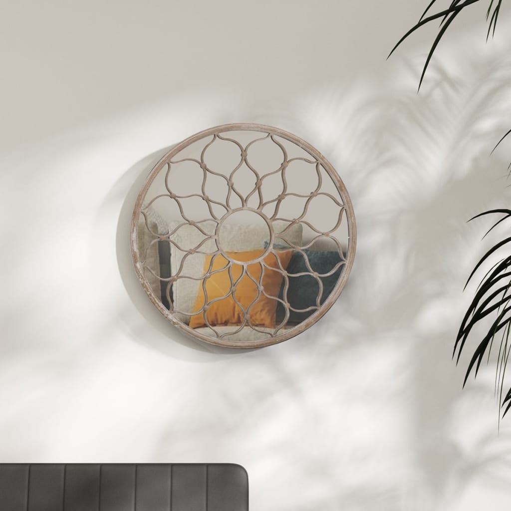 JUNG Vida Spiegel Sand 60x3 cm Eisen Rund für Innenbereich