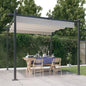 JUNG Vida Pavillon mit Ausziehbarem Dach 3x3 m Creme