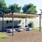 JUNG Vida Pavillon mit Ausziehbarem Dach 4x3 m Taupe
