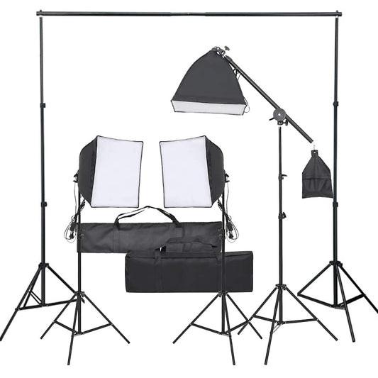 JUNG Vida Fotostudio-Set mit Beleuchtung