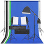 JUNG Vida Fotostudio-Set mit Beleuchtung und Hintergrund