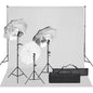 JUNG Vida Fotostudio-Set mit Beleuchtung und Hintergrund
