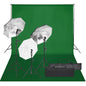 JUNG Vida Fotostudio-Set mit Beleuchtung und Hintergrund