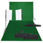 JUNG Vida Fotostudio-Set mit Beleuchtung und Hintergrund
