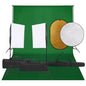 JUNG Vida Fotostudio-Set mit Beleuchtung, Hintergrund und Reflektor