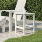 JUNG Vida Adirondack-Gartentisch Weiß 38x38x46 cm HDPE