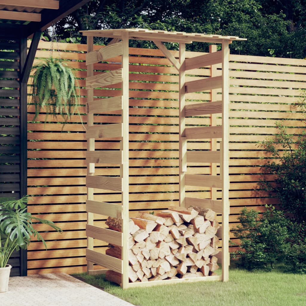 JUNG Vida Pergola mit Dach 100x90x200 cm Imprägniertes Kiefernholz