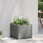 JUNG Vida Garten-Hochbeet PP Stein Grau 43x43x35 cm