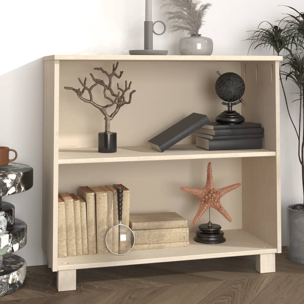 JUNG Vida Sideboard HAMAR Honigbraun 85x35x80 cm Massivholz Kiefer