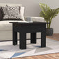 JUNG Vida Couchtisch Schwarz 55x55x42 cm Holzwerkstoff