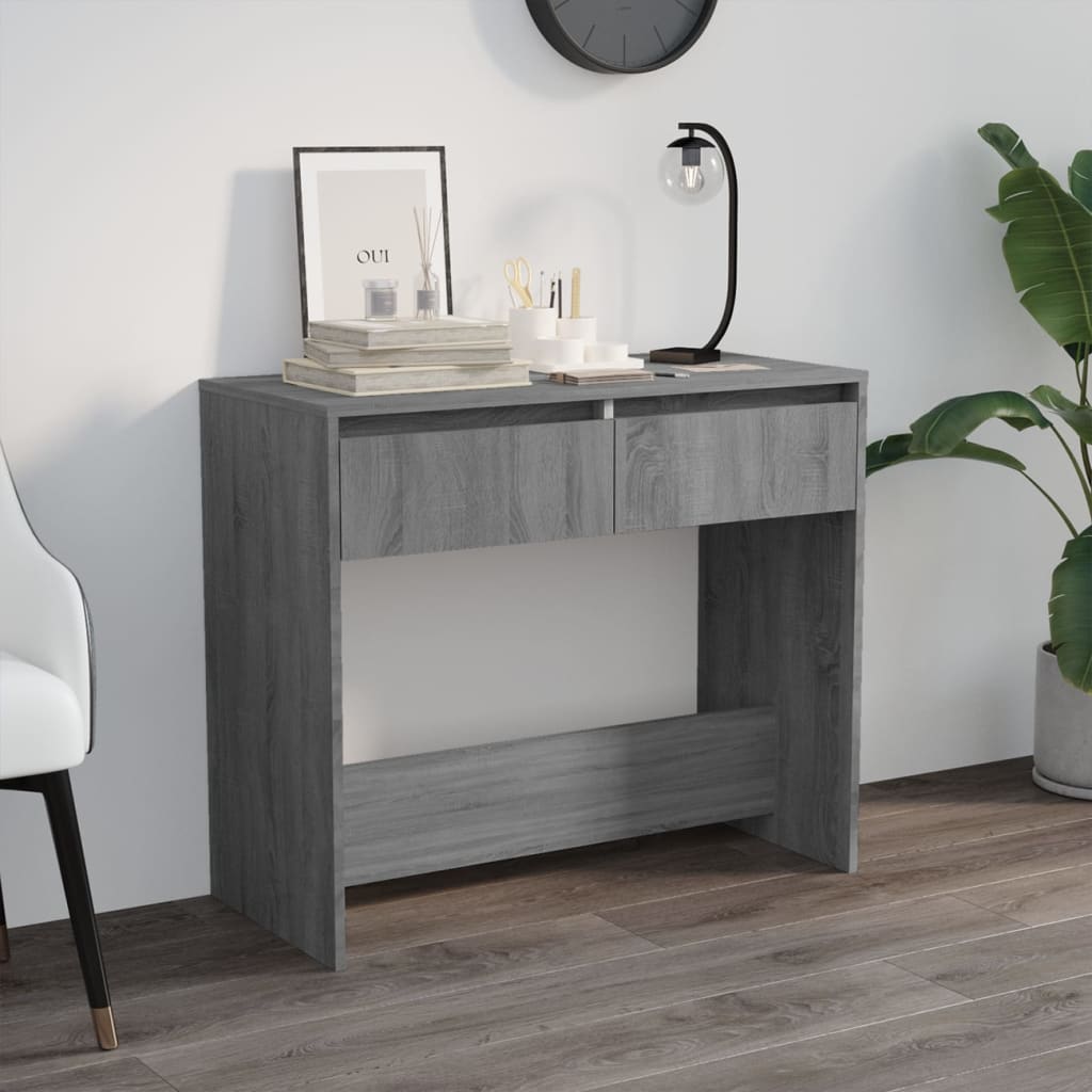 JUNG Vida Konsolentisch Grau Sonoma 89x41x76,5 cm Holzwerkstoff