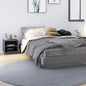 JUNG Vida Nachttische 2 Stk. Grau 40x34x40 cm Massivholz Kiefer