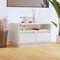 JUNG Vida TV-Schrank Weiß 60x35x37 cm Massivholz Kiefer