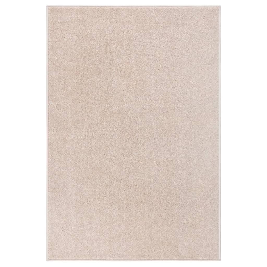JUNG Vida Teppich Kurzflor 200x290 cm Dunkelbeige