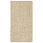 JUNG Vida Shaggy-Teppich Creme 80x150 cm Rutschfest