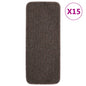JUNG Vida Antirutsch Stufenmatten 15 Stk. 60x25 cm Braun Rechteckig