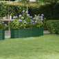 JUNG Vida Hochbeet Verzinkter Stahl 152x40x36 cm Grün