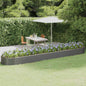 JUNG Vida Hochbeet Verzinkter Stahl 507x100x36 cm Grau