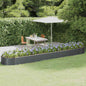 JUNG Vida Hochbeet Verzinkter Stahl 507x100x36 cm Anthrazit