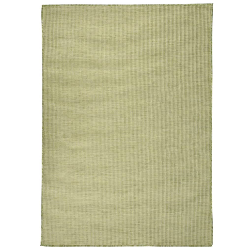 JUNG Vida Outdoor-Teppich Flachgewebe 200x280 cm Grün
