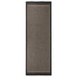 JUNG Vida Outdoor-Teppich Flachgewebe 80x250 cm Dunkelbraun