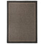 JUNG Vida Outdoor-Teppich Flachgewebe 200x280 cm Dunkelbraun