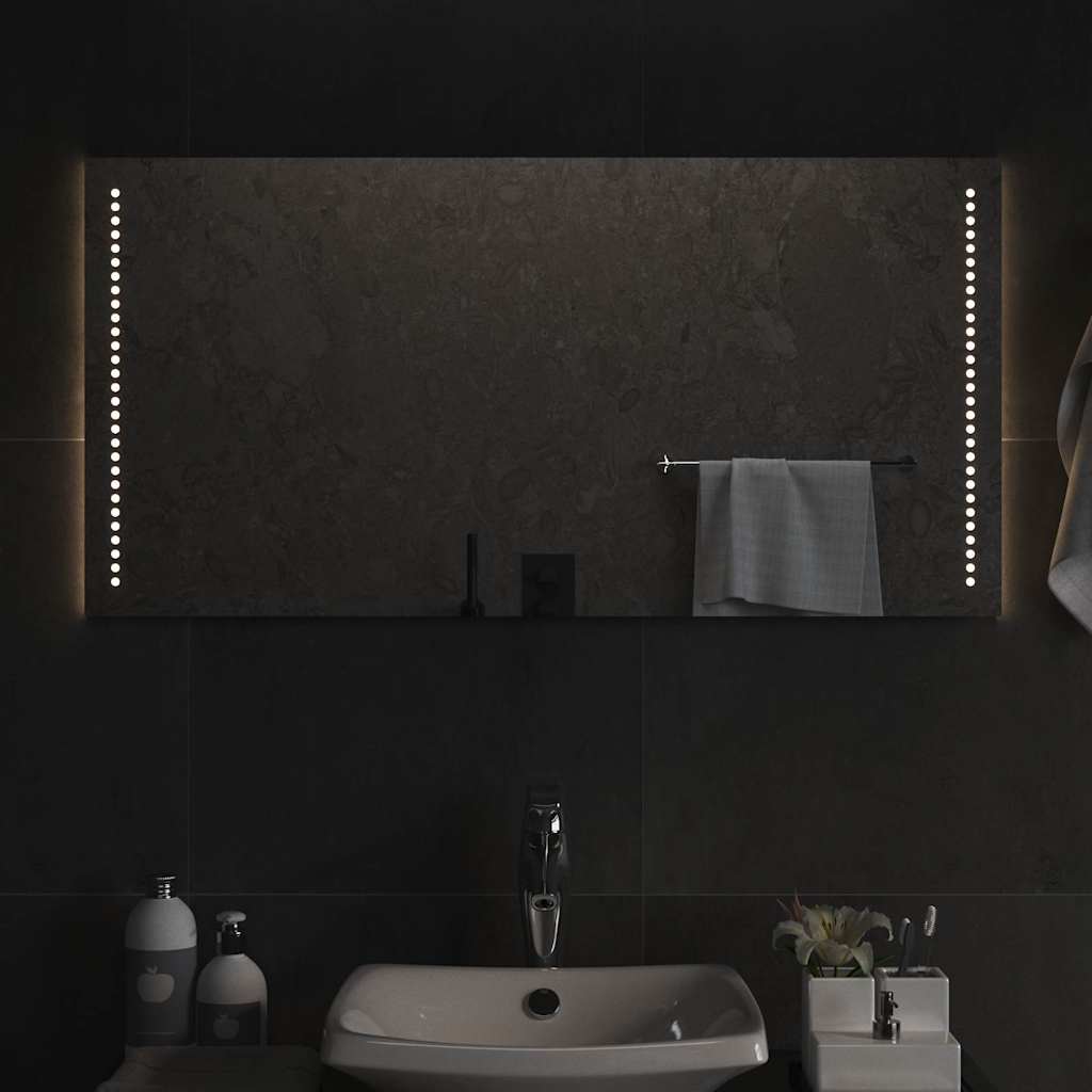 JUNG Vida LED-Badspiegel 100x50 cm