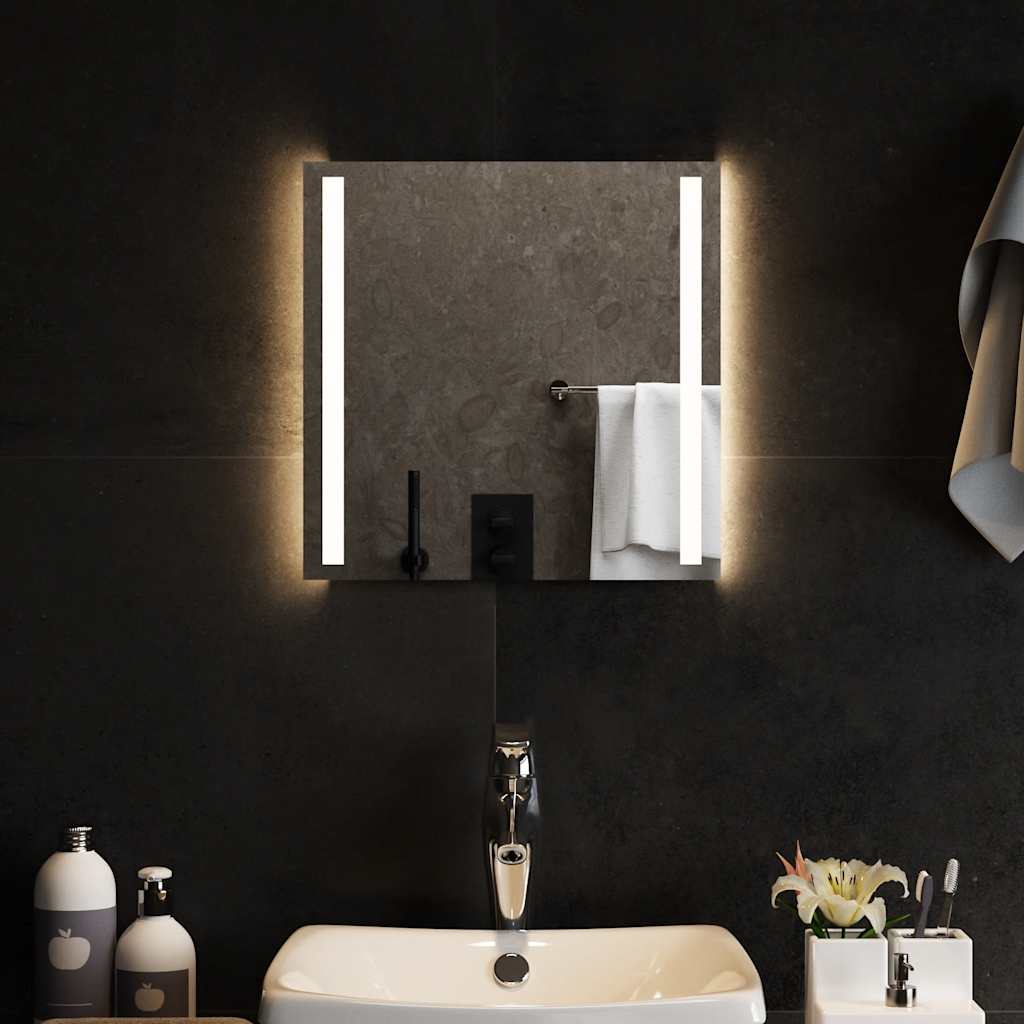 JUNG Vida LED-Badspiegel 40x40 cm