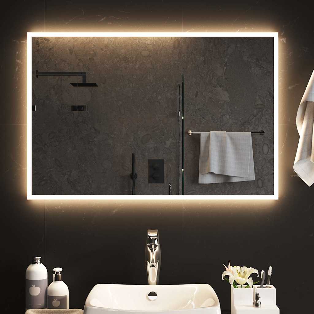 JUNG Vida LED-Badspiegel 90x60 cm