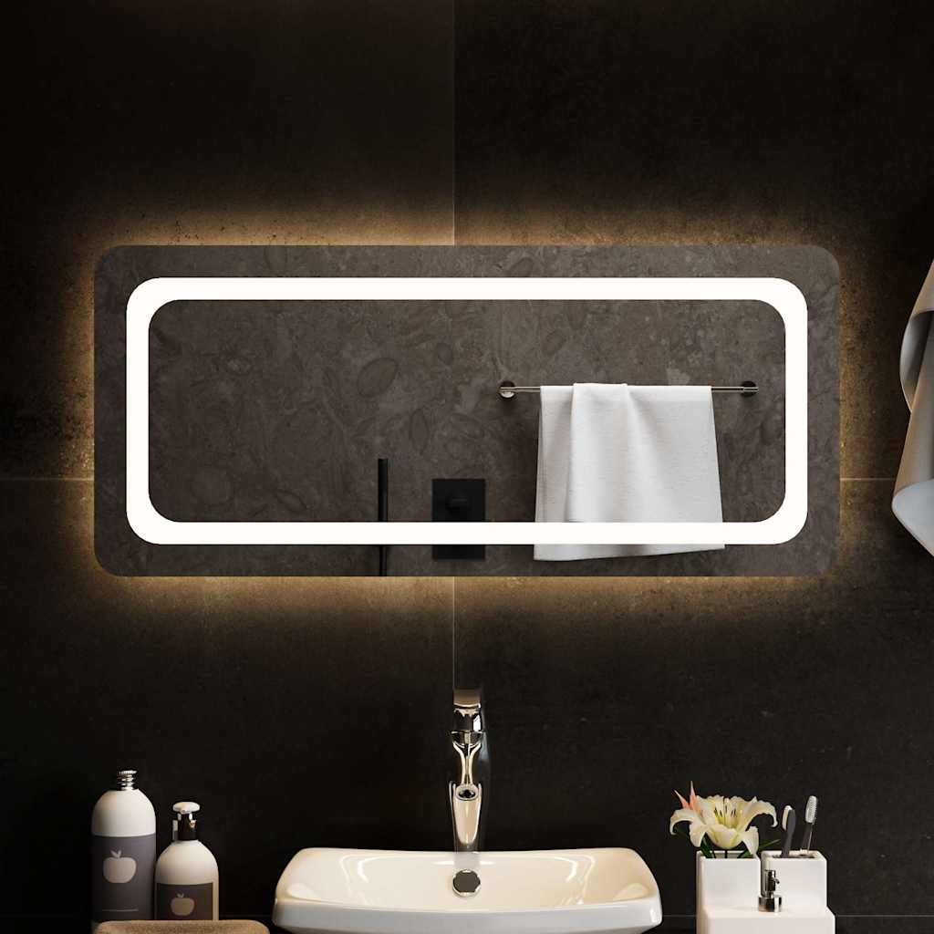 JUNG Vida LED-Badspiegel 90x40 cm