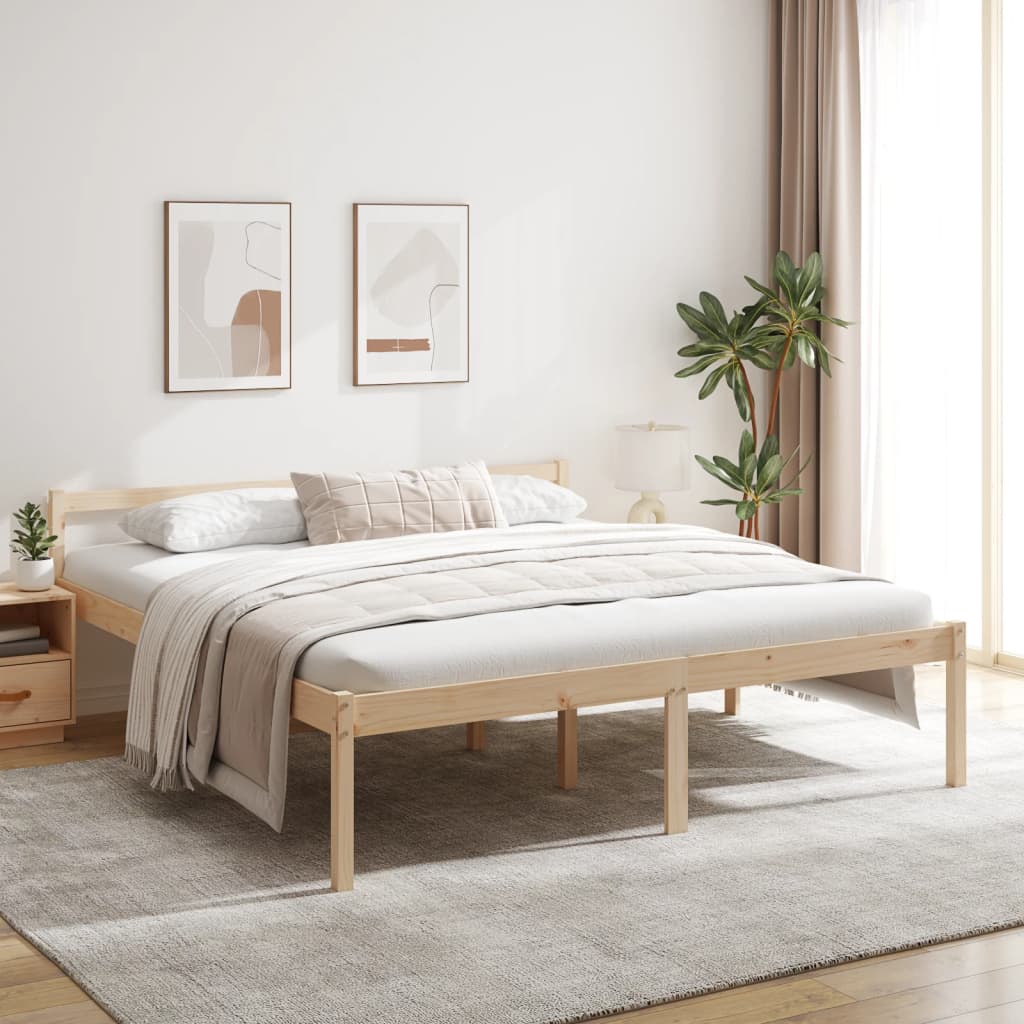 JUNG Vida Seniorenbett 180x200 cm Massivholz Kiefer