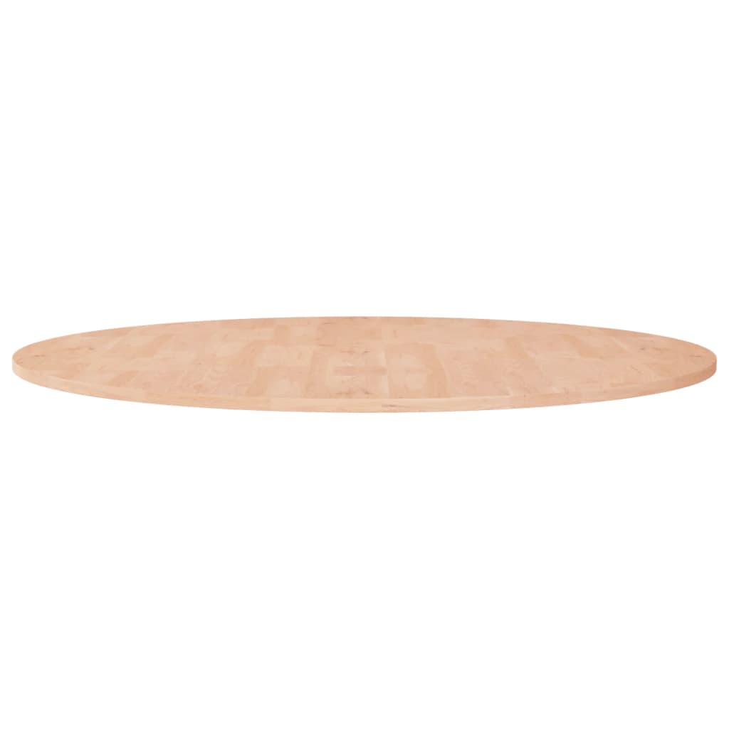 JUNG Vida Runde Tischplatte Ø90x1,5 cm Unbehandeltes Massivholz Eiche