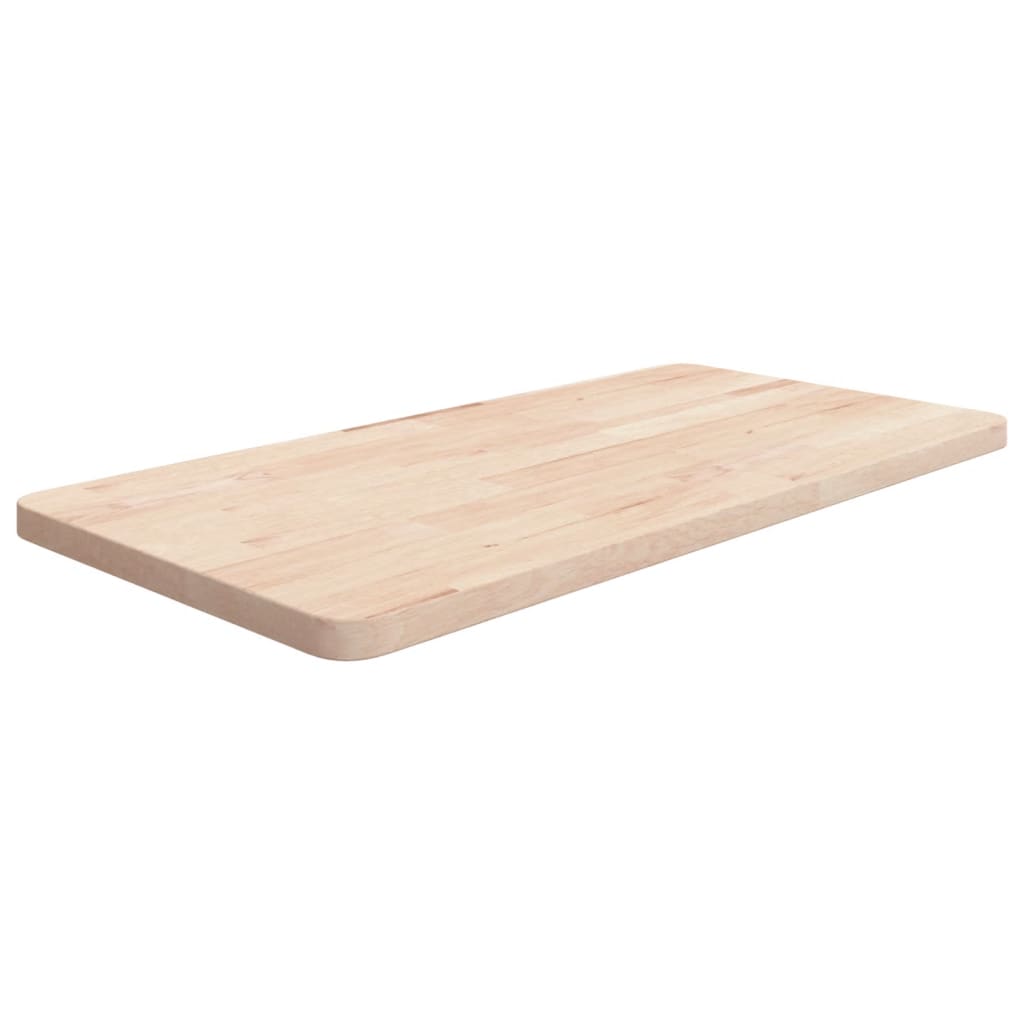 JUNG Vida Waschtischplatte 80x40x2,5cm cm Massivholz Unbehandelt