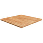 JUNG Vida Tischplatte Quadratisch Hellbraun 50x50x1,5cm Behandelte Eiche