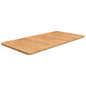 JUNG Vida Waschtischplatte Hellbraun 80x40x1,5 cm Massivholz Behandelt