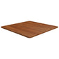 JUNG Vida Tischplatte Quadratisch Dunkelbraun 70x70x1,5cm Eiche Behandelt