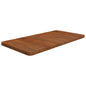 JUNG Vida Waschtischplatte Dunkelbraun 80x40x2,5 cm Massivholz Behandelt