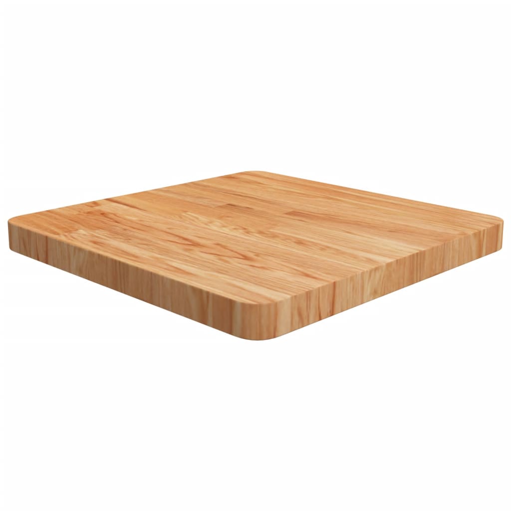 JUNG Vida Tischplatte Quadratisch Hellbraun 50x50x4cm Behandelte Eiche