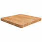 JUNG Vida Tischplatte Quadratisch Hellbraun 50x50x4cm Behandelte Eiche