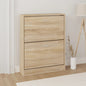 JUNG Vida Schuhschrank Eiche 59 x 17 x 81 cm Holzwerkstoff