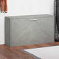 JUNG Vida Schuhbank Betongrau 80x24x45 cm Holzwerkstoff