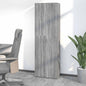JUNG Vida Büroschrank Grau Sonoma 60x32x190 cm Holzwerkstoff