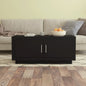 JUNG Vida Couchtisch Schwarz 102x50x45 cm Holzwerkstoff